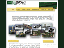 Tablet Screenshot of bergari.com